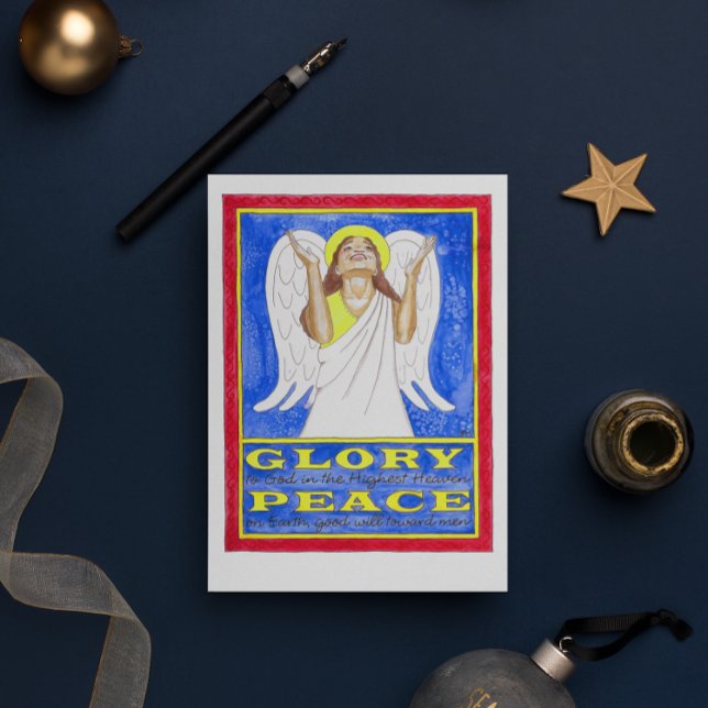 Christmas Angel Christian Holiday Card (Creator Uploaded)