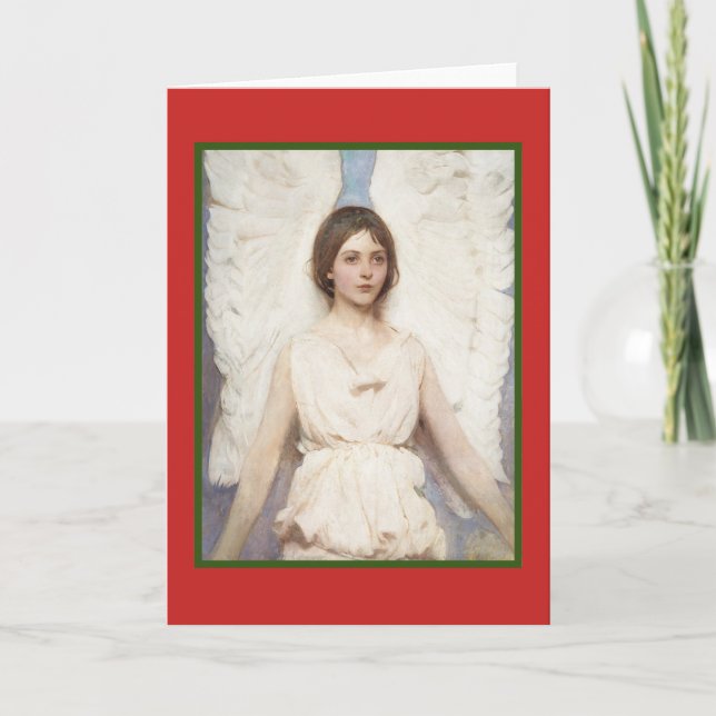 CHRISTMAS ANGEL CHRISTMAS Card (Front)