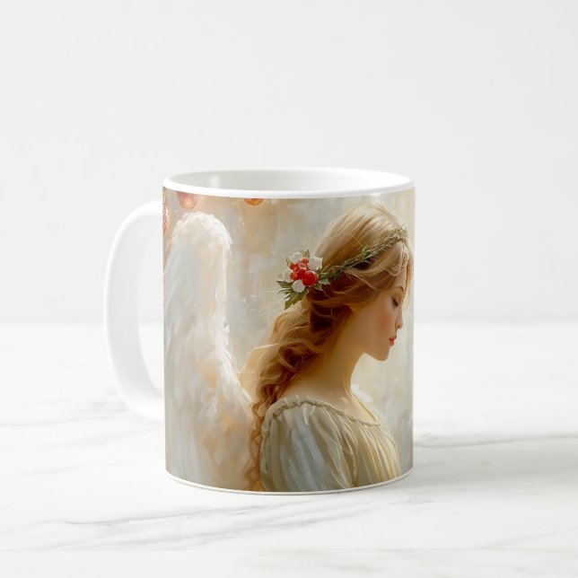Christmas Angel  Coffee Mug (Front Left)