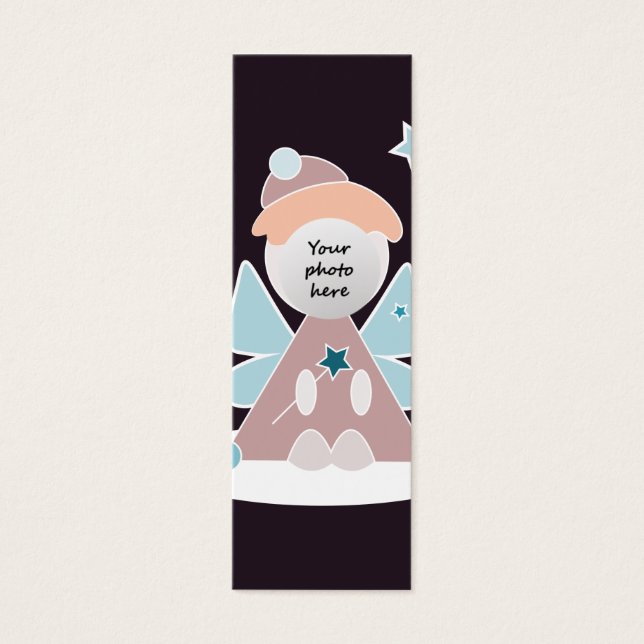 Christmas Angel Custom Bookmark (Front)
