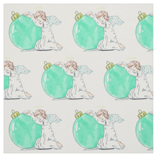 Christmas Angel fabric (Swatch)