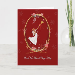Christmas Angel Greeting Card