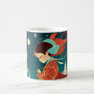 Christmas Angel Guard Coffee Mug