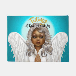 Christmas Angel Holiday Doormat
