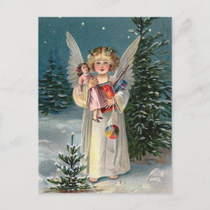 "Christmas Angel" Holiday Postcard