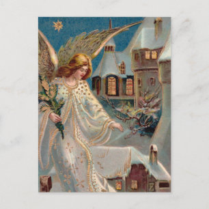 Christmas Angel Holiday Postcard