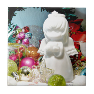 Christmas Angel I Tile