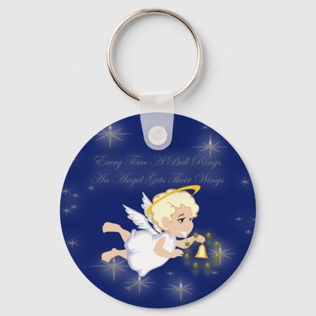 Christmas angel key ring (Front)