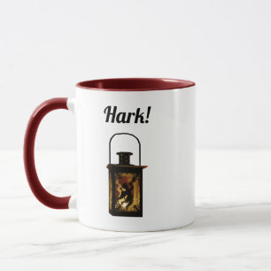 Christmas Angel Lantern Winter Holiday Decoration Mug