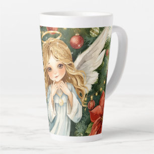 Christmas Angel  Latte Mug