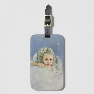 Christmas Angel Luggage Tag