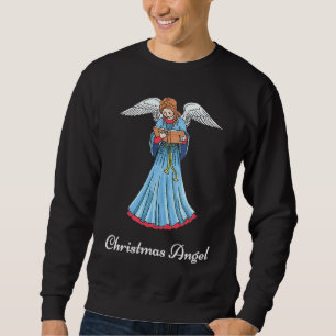 Christmas Angel  Merry Christmas Sweatshirt