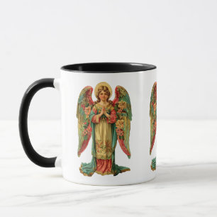 Christmas angel mug