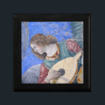 Christmas Angel Musician Melozzo da Forli  Gift Box<br><div class="desc">This design features a reproduction of the original fresco of the Angels Melozzo circa 1480 from the Vatican museum. You can change the colour of the design by going to “Personalise it” and then clicking on “Advanced Editing Options”, there you can change it to any colour you like. You have...</div>