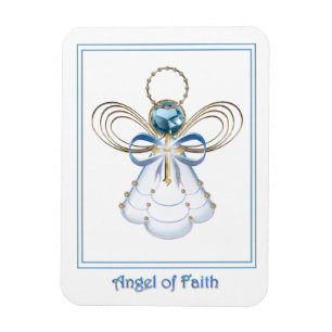Christmas Angel of Faith Magnet