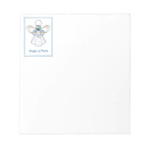 Christmas Angel of Faith Notepad