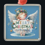 Christmas Angel Ornament<br><div class="desc">merry christmas angel ornament</div>