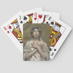 Christmas Angel Playing Cards