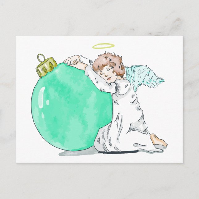 Christmas Angel postcard (Front)
