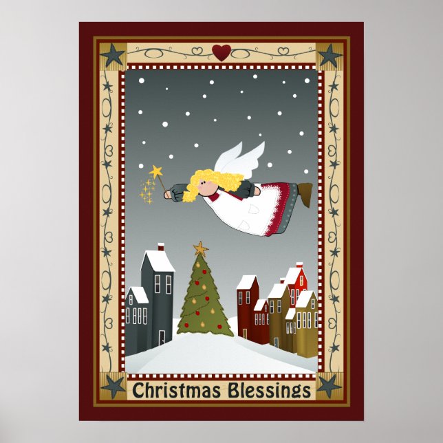 Christmas Angel Poster (Front)