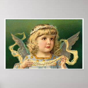 Christmas Angel Poster
