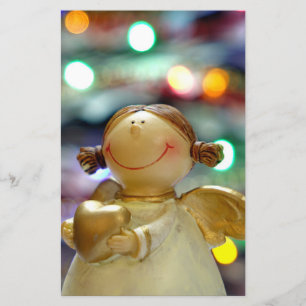Christmas Angel Stationery