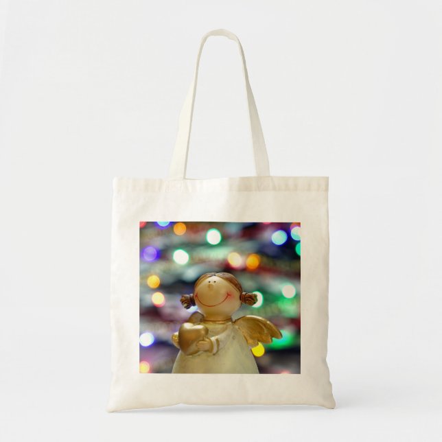 Christmas Angel Tote Bag (Front)