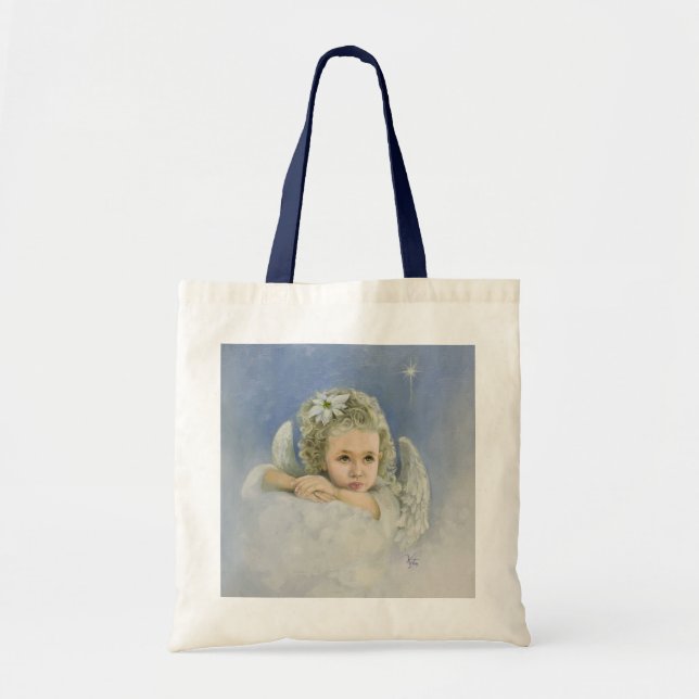 Christmas Angel Tote Bag (Front)