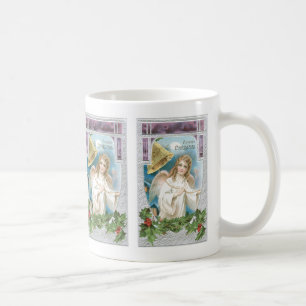 Christmas Angel with Bell Coffee Mug