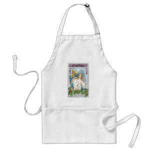 Christmas Angel with Bell Standard Apron
