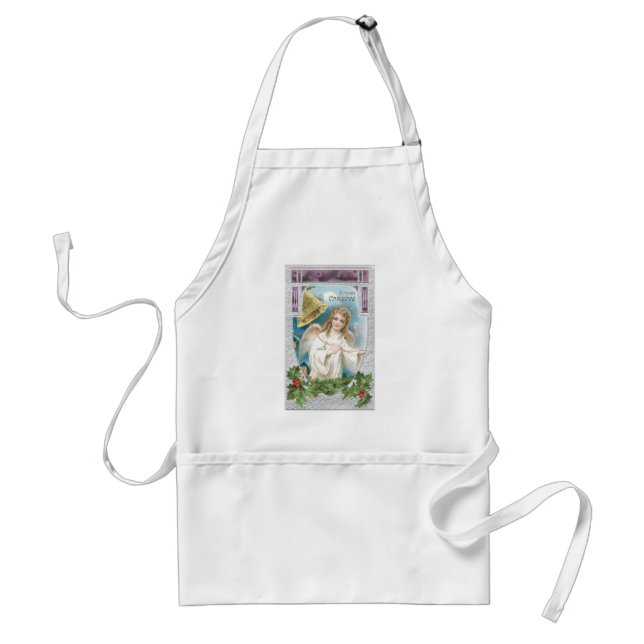 Christmas Angel with Bell Standard Apron (Front)