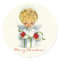 Christmas Angel Wrapping Gift Sticker