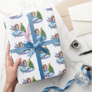 Christmas Angel Wrapping Paper