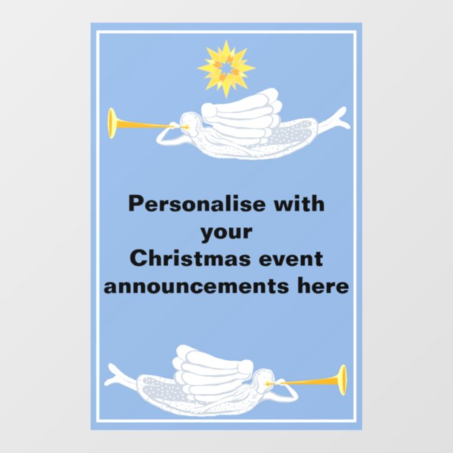 Christmas angels announcement (Sheet)