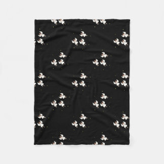 Christmas angels fleece blanket