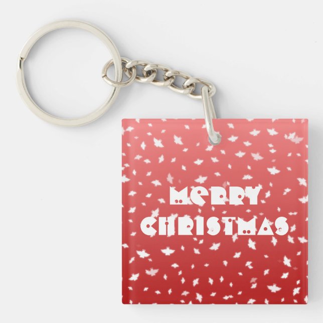 Christmas Angels Key Ring (Front)