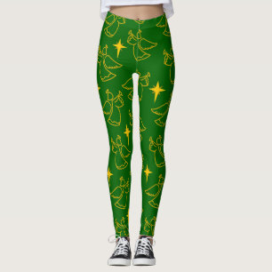Christmas Angels Leggings