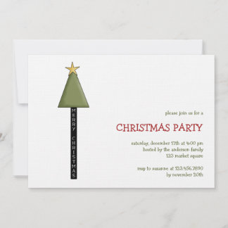 Christmas Angels · Merry Christmas Invitation