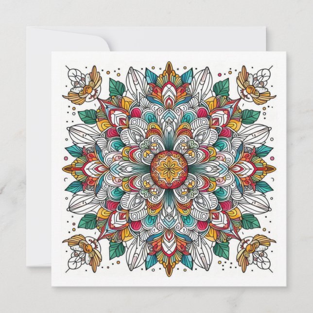Christmas angels multicolor save the date (Front)