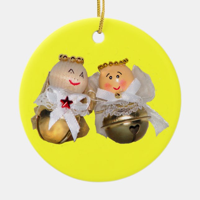 Christmas Angels Ornament (Front)