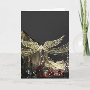 Christmas Angels Regent Street London England UK Card