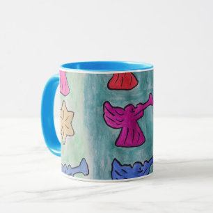 Christmas Angels With Trumpets Mug