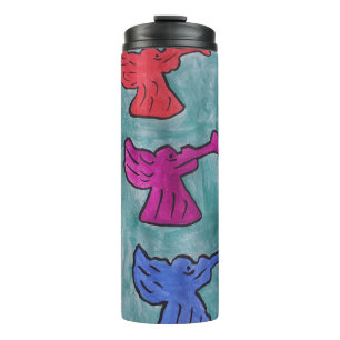 Christmas Angels With Trumpets  Thermal Tumbler