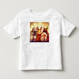 Christmas Animals 1 Toddler T-Shirt
