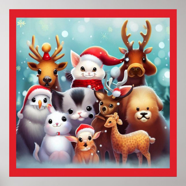 Christmas Animals 2 Poster (Front)