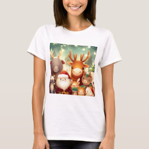 Christmas Animals 8 T-Shirt