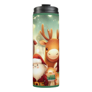 Christmas Animals 8 Thermal Tumbler