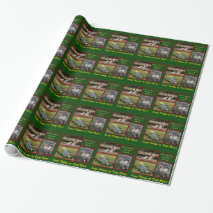 Christmas Animals Aussie Style Wrapping Paper
