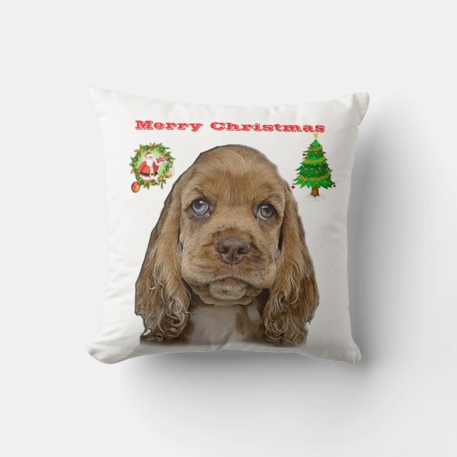 Christmas Animals Cushion (Front)