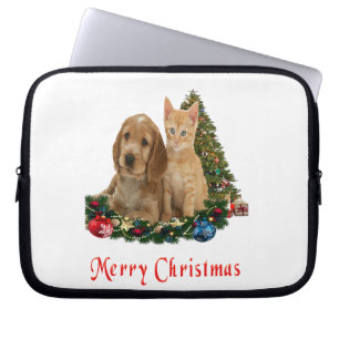 Christmas Animals Laptop Sleeve